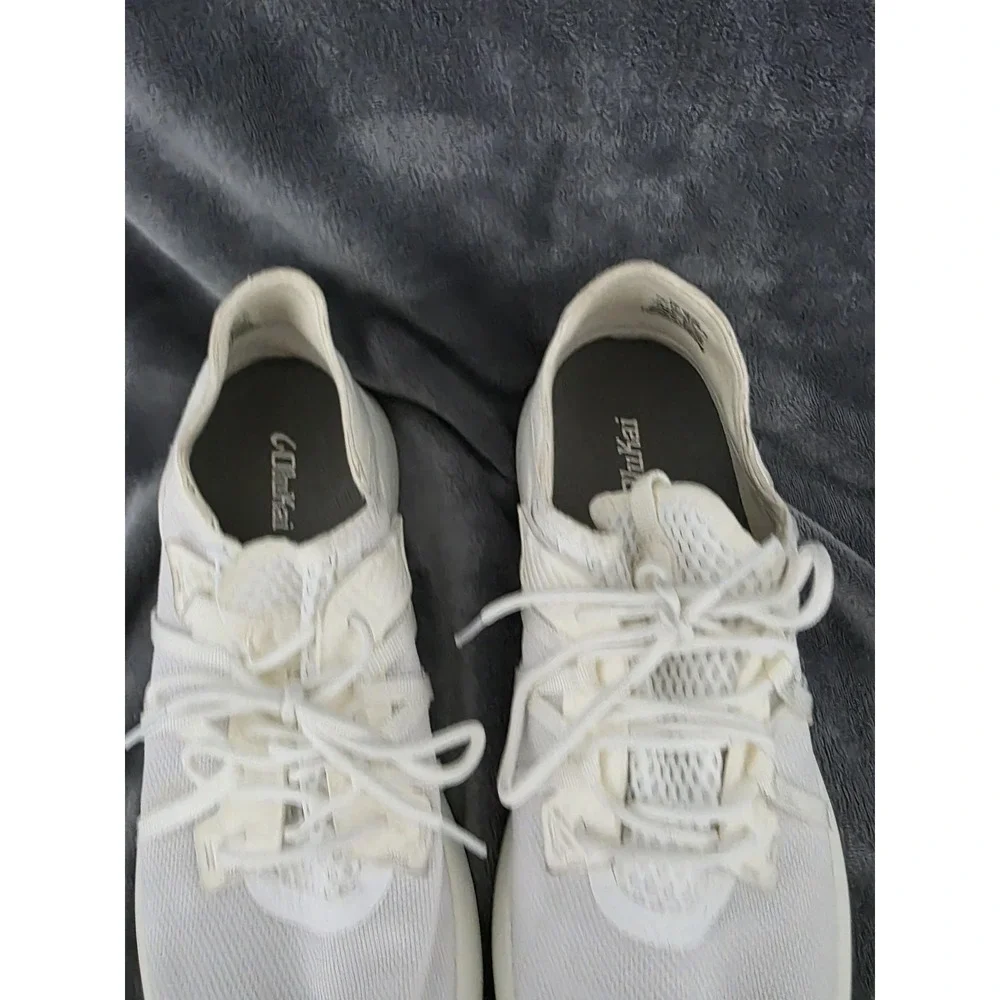 OluKai Holo Shoes Mens Size 12 White Mesh Low Top Athletic Sneakers 10513-WBWB